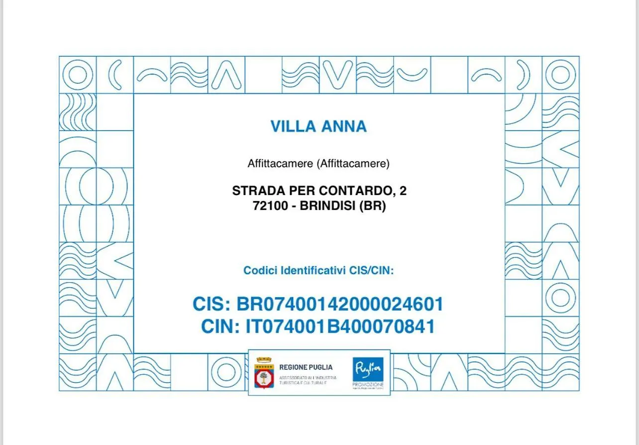 Guest house Villa Anna Guesthouse Brindisi Italy